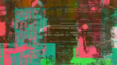 Soyut grunge kolaj arka planı, katmanlı tipografi parçaları ve sembolleri, sıkıntılı baskı yüzeyi, çizik ve tozlu karışık medya kağıdı, kentsel analog gürültü, hasarlı editoryal düzen, kaotik grafik kompozisyonu