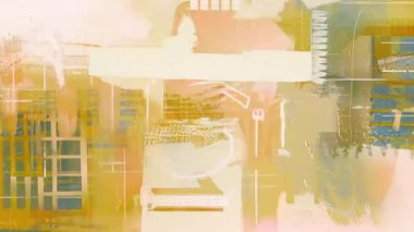 Soluk bej tonları, yumuşak grunge katmanları, ince çizikler, soluk analog yüzey, minimum karışık medya kolajı, sıkıntılı kağıt hissi, nazik ses kalıbı, temiz soyut arkaplan