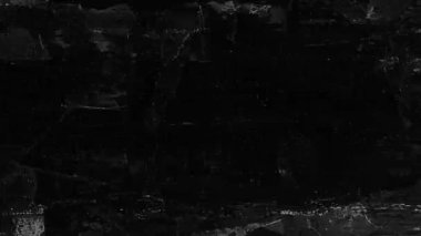 Koyu siyah grunge doku arka plan, ağır boya kaplama, çatlak ve çizikler ile sıkıntılı yüzey, analog gürültü örtüsü, yıpranmış endüstriyel hasar, kaba soyut tuval, tozlu ve çürümüş derin gölge karışık medya dokusu