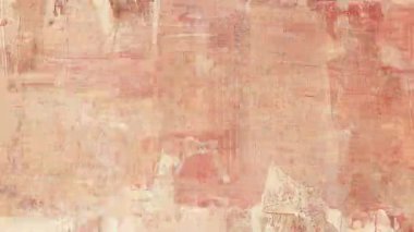 Ilık bej kağıt dokusu, kazınmış boya, yıpranmış kolaj katmanları, eski poster kalıntıları, kaba yüzey hasarı, sessiz tonlar, soyut sanat arka planı, analog ses dokusu, yırtık kağıt bileşimi.