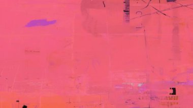 Kırmızı soyut boya dokusu, minimal grunge arkaplan, yumuşak tırmalanmış yüzey, mercan rengi, ince siyah lekeler, soluk pigment lekeleri, modern sanatsal arka plan, düz çizilmiş tuval.