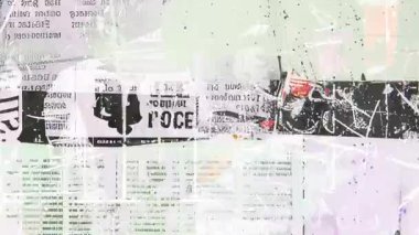 Soyut grunge kolaj dokusu, yırtık kağıt katman arka plan, siyah ve turuncu boya aksanları, çizilmiş yüzey, sıkıntılı karışık medya kompozisyonu, kentsel sanat parçaları, kaba tuval lekeleri, kaotik poster çürümesi