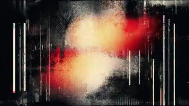 Kırmızı ışık patlaması arkaplanı, dikey bozulma çizgileri, grunge dokusu, analog film hasarı, soyut dijital parazit, karanlık siber-punk dokusu, çizilmiş kaplama deseni