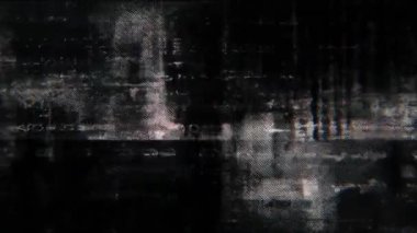 Katmanlı parazit çizgileriyle yatay bozulma, karanlık soyut teknoloji dokusu, dijital yozlaşma arka planı, yumuşak kırmızı ışıklı gürültülü siber desen