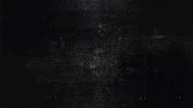 Koyu noktalı gürültü dokusu, siyah kumlu parazit arka plan, ince dijital statik kalıp, düşük ışık analog arızası