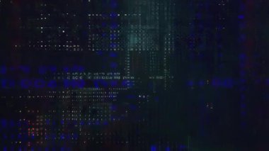 Mavi Siber Veri Sistemi Arkaplanı Parlayan Ağ Düğümleri, Dijital Matris Şablonu, İnce Parçacık Alanı, Geleceksel Arayüz Dokuları, Soyut Teknoloji Yüzeyi, Derin Sanal Alan Atmosferi