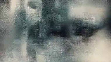 Analog gürültü bozulması, siyah mavi parazit arka planı, dijital sinyal hasarı, yatay tarama hatları, pikseldeki bozulma, statik titreşimli siber punk endüstriyel soyutlama ve bozuk iletim efekti ile koyu grunge bozulması