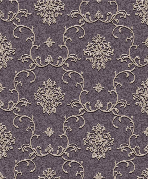 Damask Pattern Classic Wollpaper — Stock Photo, Image