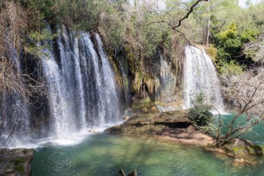 Antalya 'daki Kursunlu Şelaleleri. Kursunlu selalesi