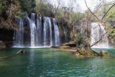 Antalya 'daki Kursunlu Şelaleleri. Kursunlu selalesi
