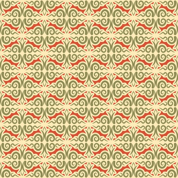 Uzbek pattern. Traditional national pattern of Uzbekistan. Textu — Stock Vector