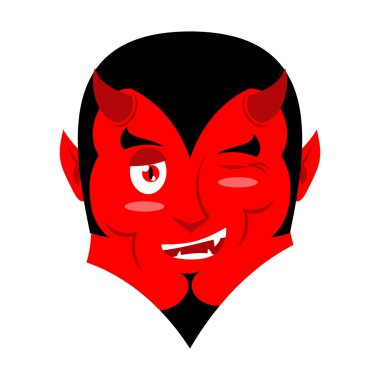 Şeytan göz kırpıyor. İblis uyarıda bulunuyor. Şeytan uyarır. Beelzebub prens 