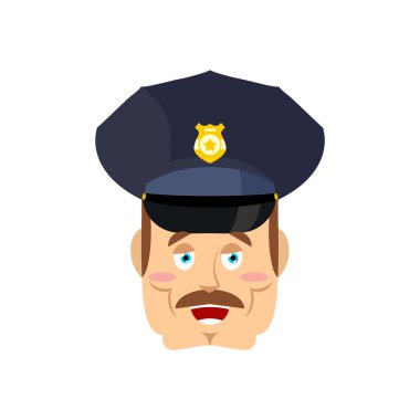 İyi dost canlısı polis. Komik Surat Lı Polis. Mutlu noeller 