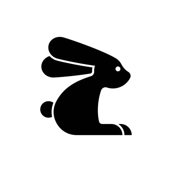 Hare Sign Icon Isolated Rabbit Symbol Vector Illustration — ストックベクタ