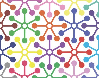 Dikişsiz desen daire, halka