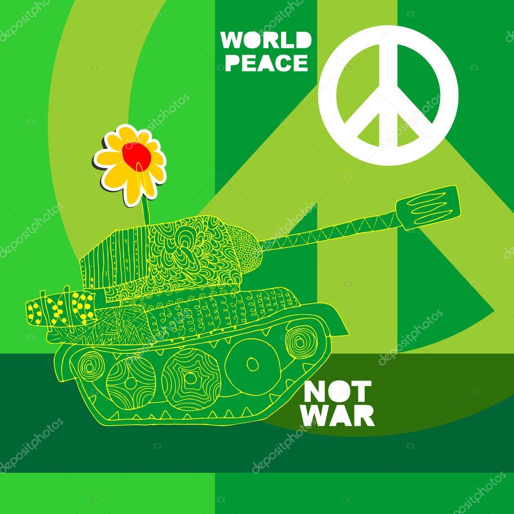 World peace cartoon Vector Art Stock Images | Depositphotos