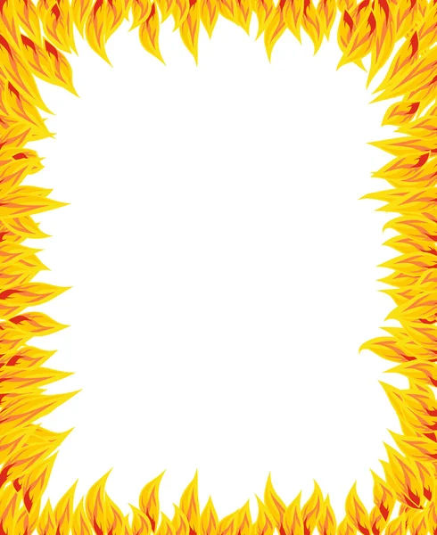 Flamme de feu, motif de feu — Image vectorielle