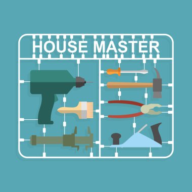 plastik model kitleri inşaat araçları. House Ana