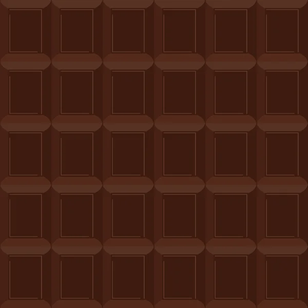 Chocolate  seamless pattern. Vector texture is of bittersweet ch — Stockový vektor