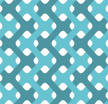 Plexus tapes seamless pattern. Abstract background of weavings.