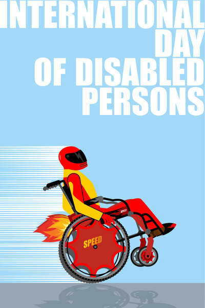 Международный день людей с ограниченными возможностями. Человек на колесах
