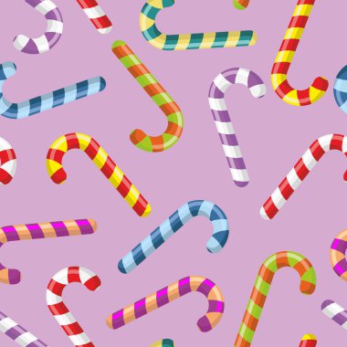 Colour striped Mint hard candy seamless pattern. Christmas Peppe