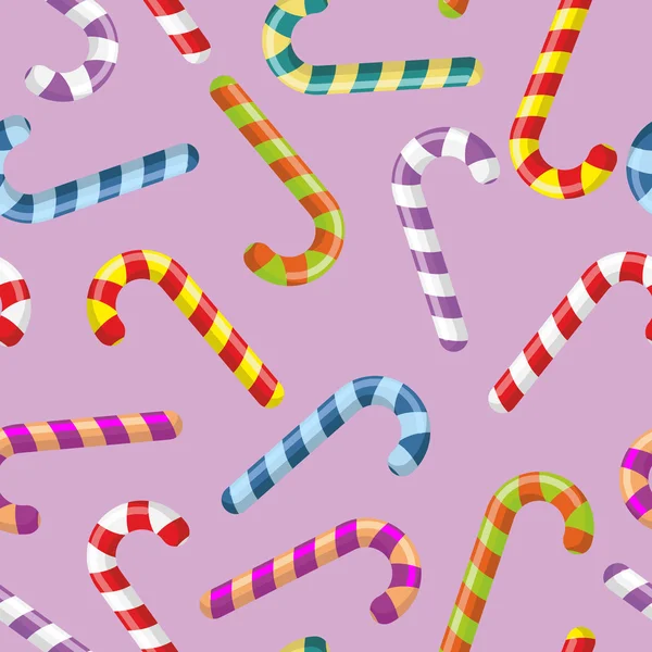 Colour striped Mint hard candy seamless pattern. Christmas Peppe — 图库矢量图片