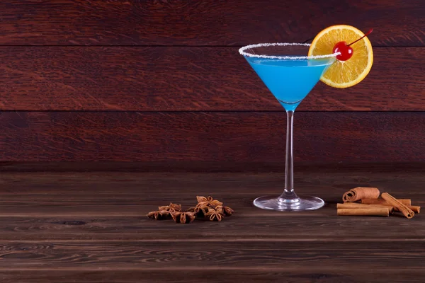 Lagune bleu cocktail — Photo