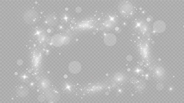 Spadająca Śnieżka Gray Vector Pogoda Świąteczna Tło Efekt Świetlny Ilustracja — Wektor stockowy