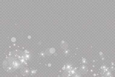 Griye Düşen Kar, Vektör. Noel havası. Arka plan. Parlak ışık efekti. Vektör çizimi. Noel flaşı. toz. 