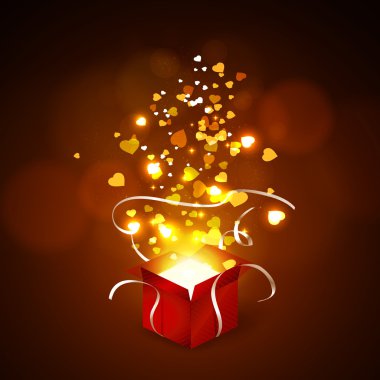 Sevgililer günü - kalpleri Hediyelik