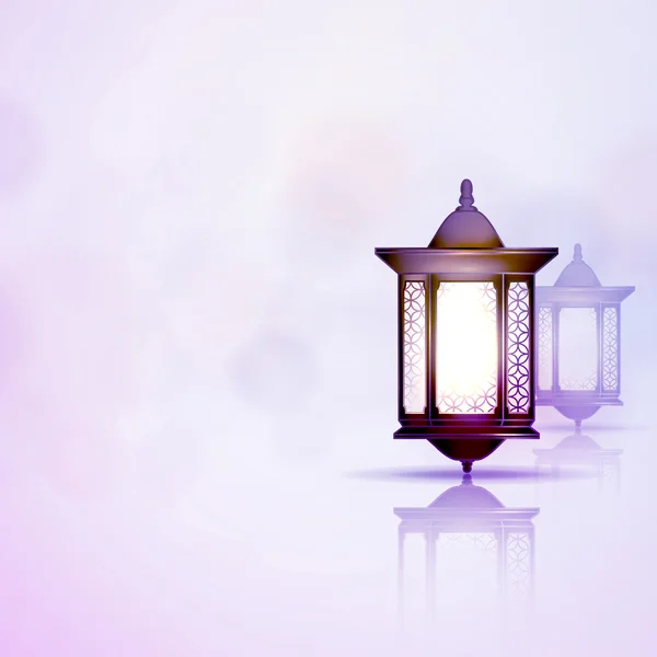Lanternes Ramadan kareem — Image vectorielle