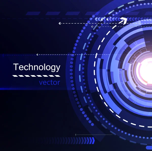 Tecnologia concetto di sfondo — Vettoriale Stock