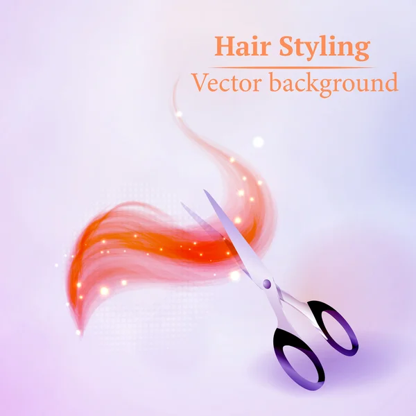 Абстрактні укладання волосся — стоковий вектор
