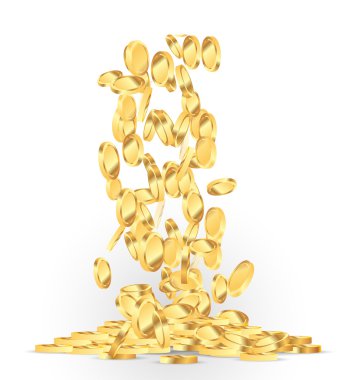 Altın illüstrasyon