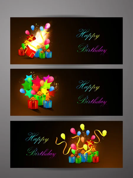 Background happy birthday — Stock Vector