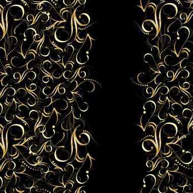 Dikişsiz desen altın