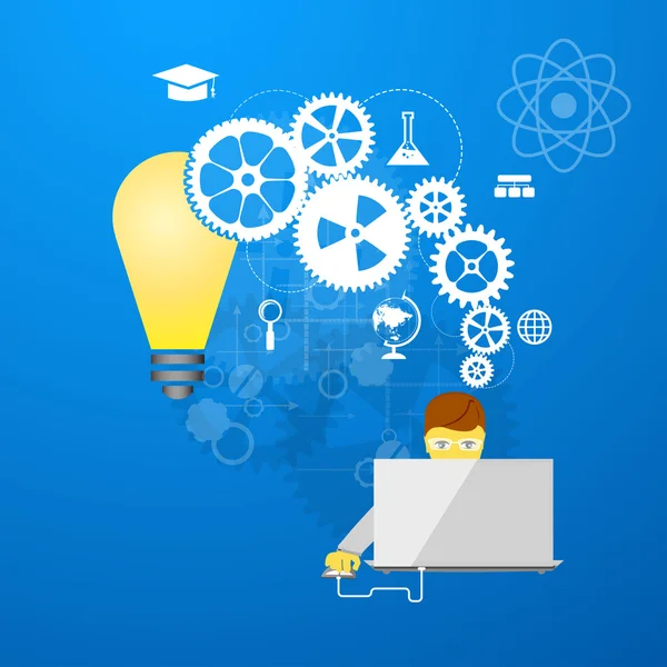 Çevrimiçi Öğrenme Konsepti