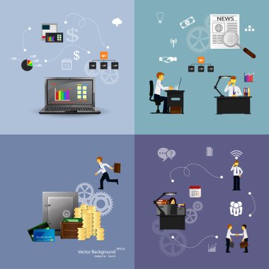 Ekip çalışması kümesi çizimi