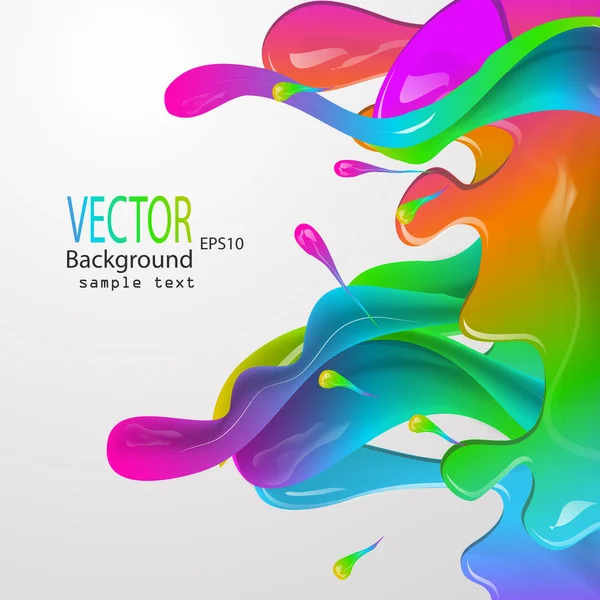 Acuarela, spray, abstracto — Vector de stock