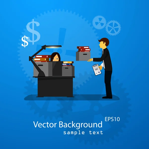 Modelo de infográficos de negócios. S —  Vetores de Stock