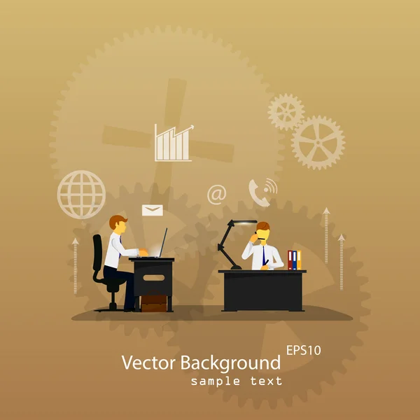 Plantilla de infografías de negocios. S — Vector de stock