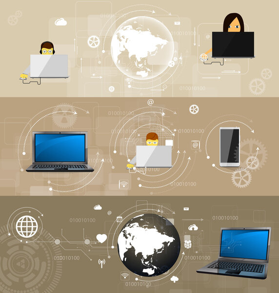 Набор интернет-баннеров
