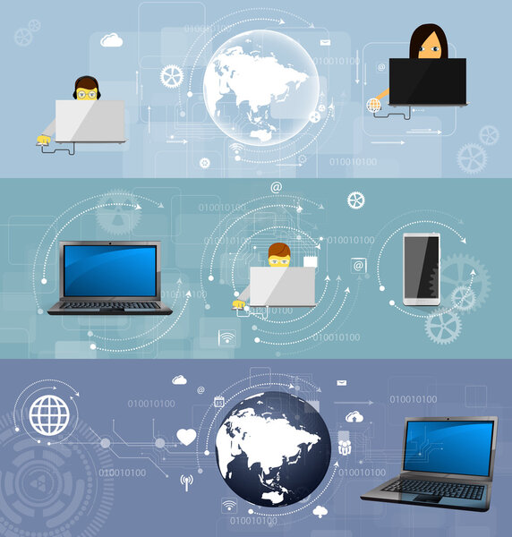 Набор интернет-баннеров
