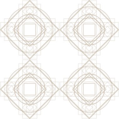 Geometrik Kusursuz Desen