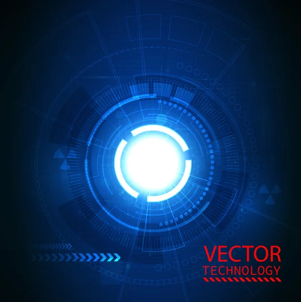 Světlé technologické zázemí — Stockový vektor