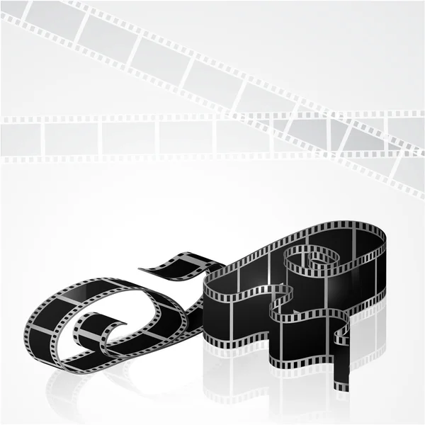 Tempo de filme - filmstrip — Vetor de Stock