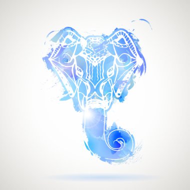 suluboya fil Head - Ganesha