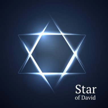 Davut'un yıldızı arka plan