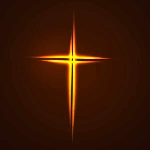 기독교 십자가 기호 — 스톡 벡터